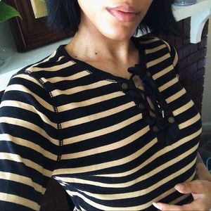 striped Ralph Lauren nautical vintage shirt